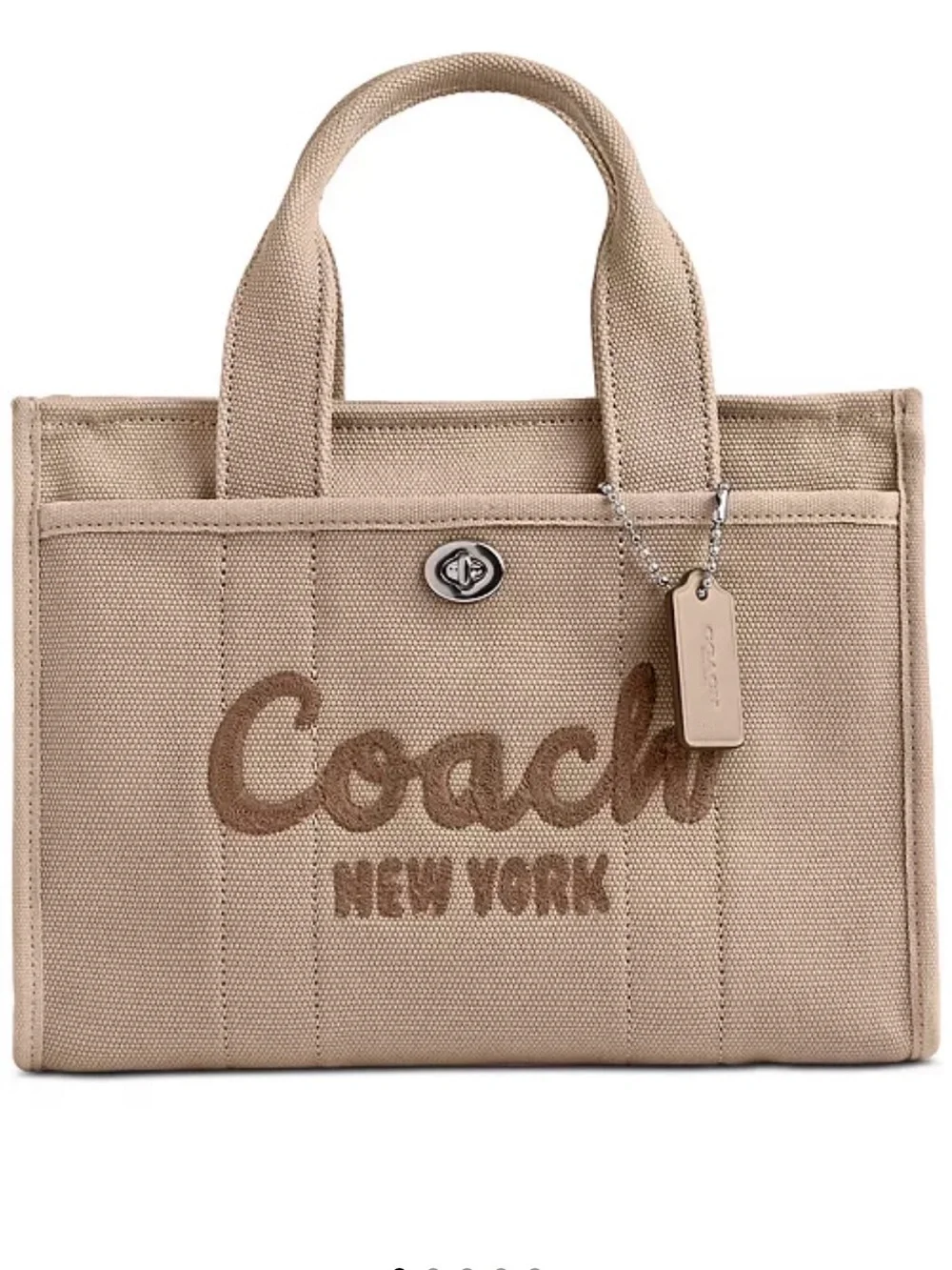 Coach compact canvas